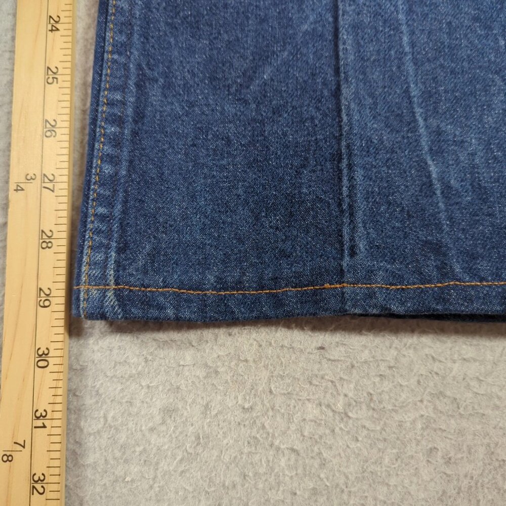 Vintage Levis 517 Jeans Mens 36x32 (Actual 34x29) Bootcut Orange Tab Made In USA - Picture 7 of 10